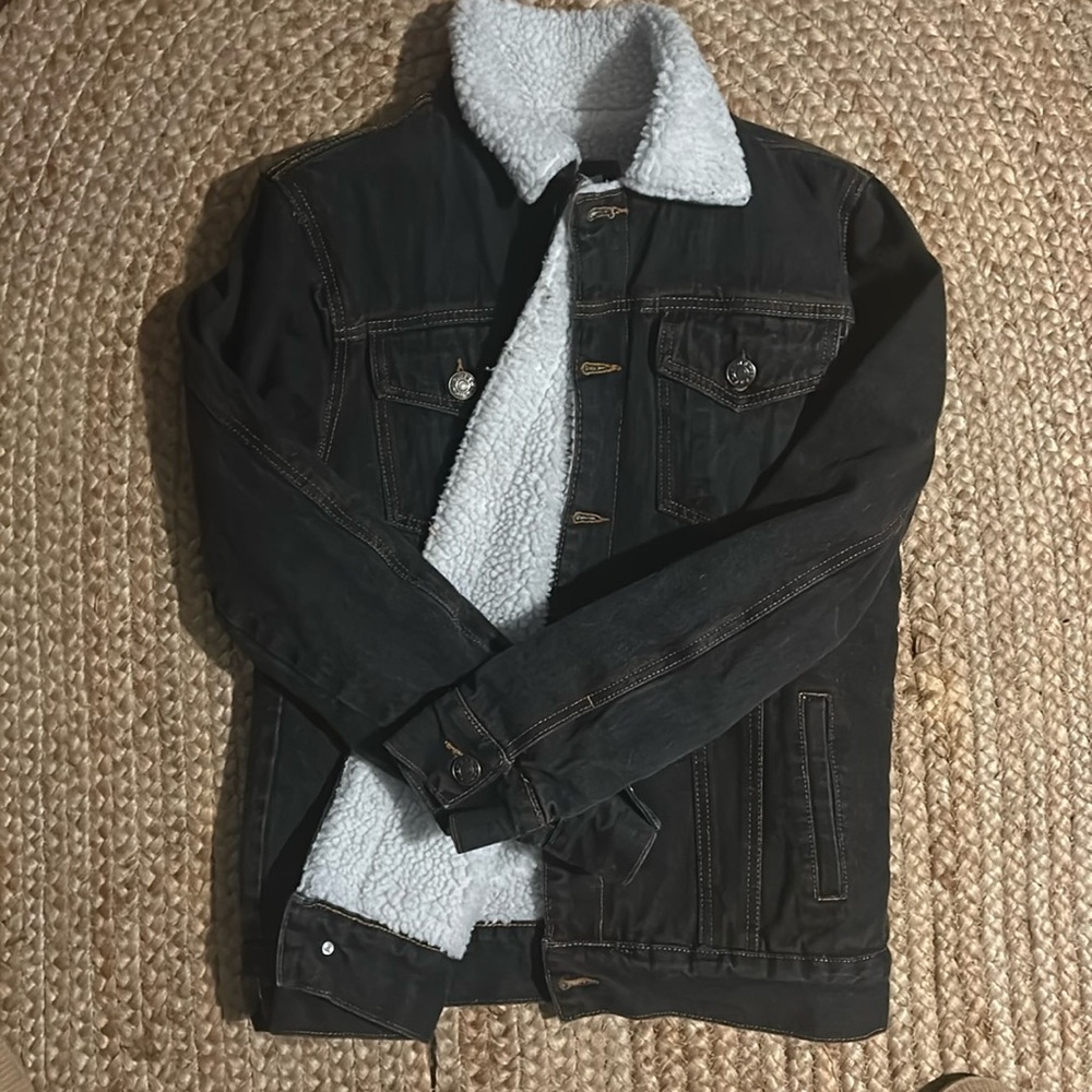 Fleece Lined Jean Jacket